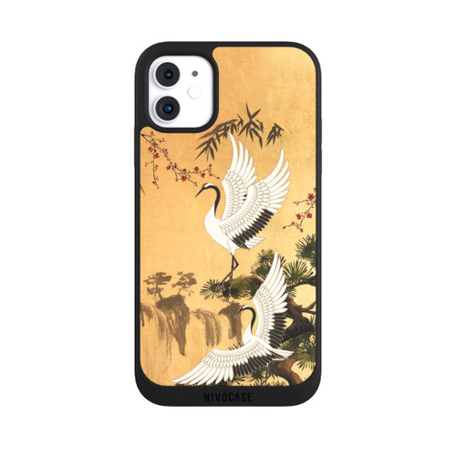 Apple iPhone 11 NIVOpure Kraniche Gold Japan 2