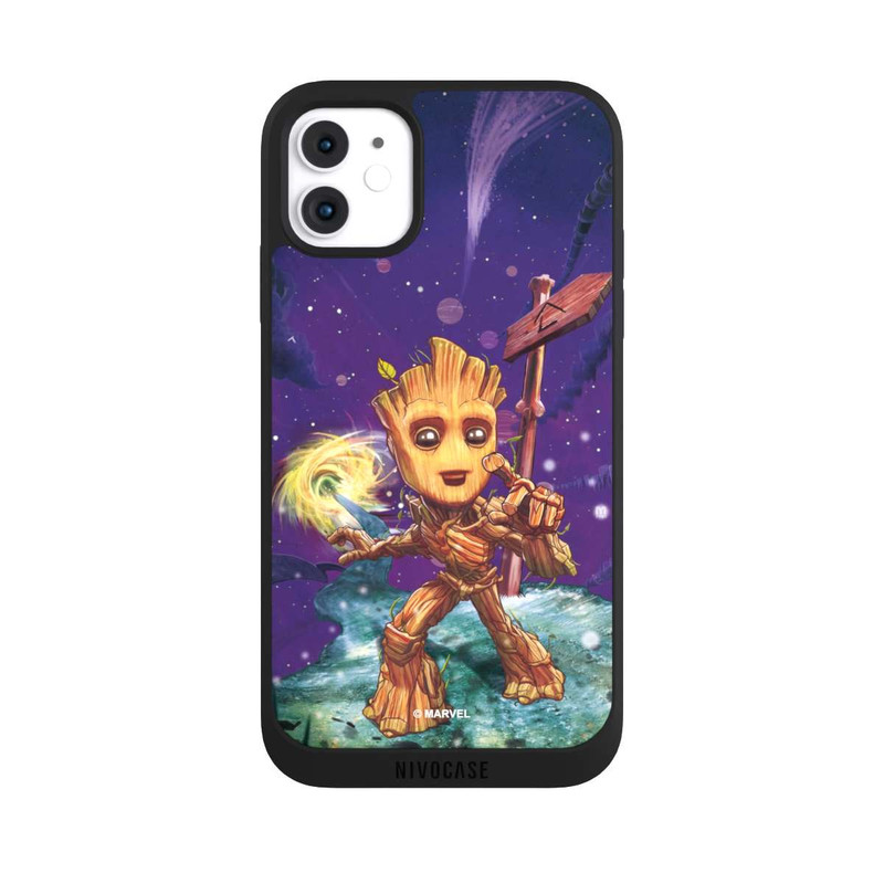 iPhone 11 NIVOpure Baby Groot Galaxy Touch