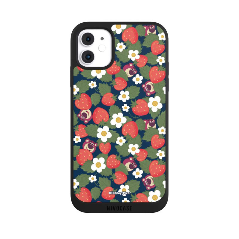 iPhone 11 NIVOpure Lotso Toy Story Strawberry Flower Pattern