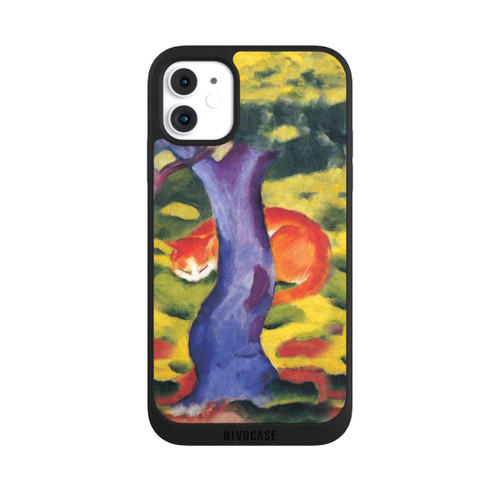 Apple iPhone 11 NIVOpure Katze hinter Einem Baum von Franz Marc