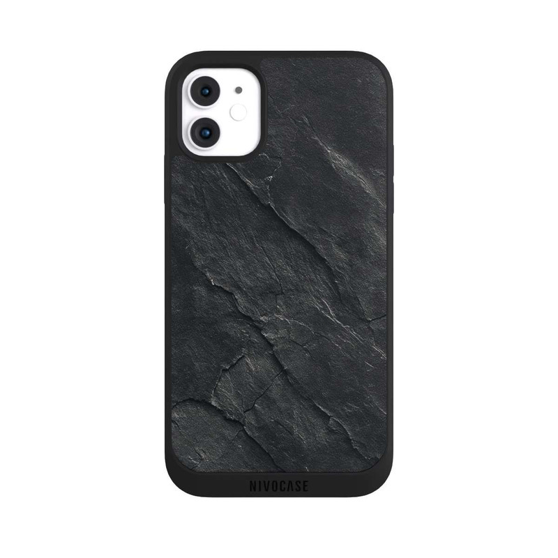 iPhone 11 NIVOpure Dark Grey Slate Look