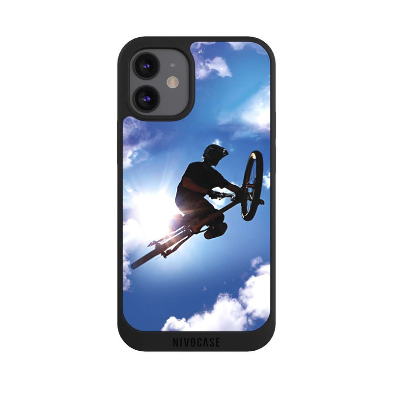 iPhone 12 mini NIVOpure Flying so High with my Bike in the Sky