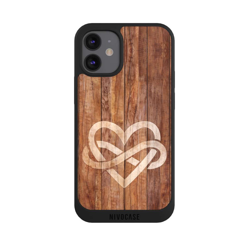 iPhone 12 mini NIVOpure Heart wood