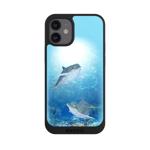 Apple iPhone 12 mini NIVOpure Happy Dolphins