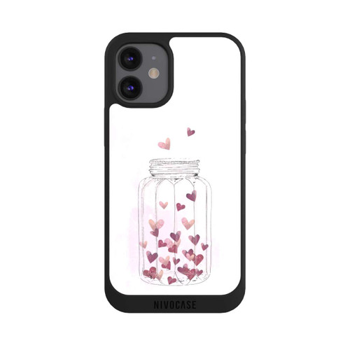 Apple iPhone 12 mini NIVOpure Heart in Glass