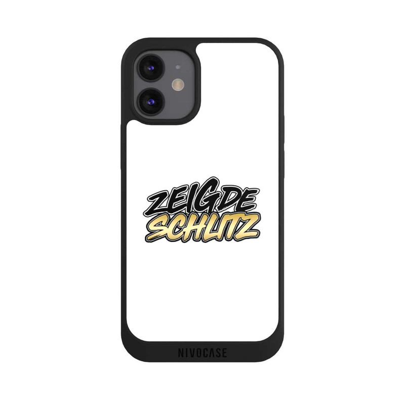 iPhone 12 mini NIVOpure Zeig de Schlitz Comic