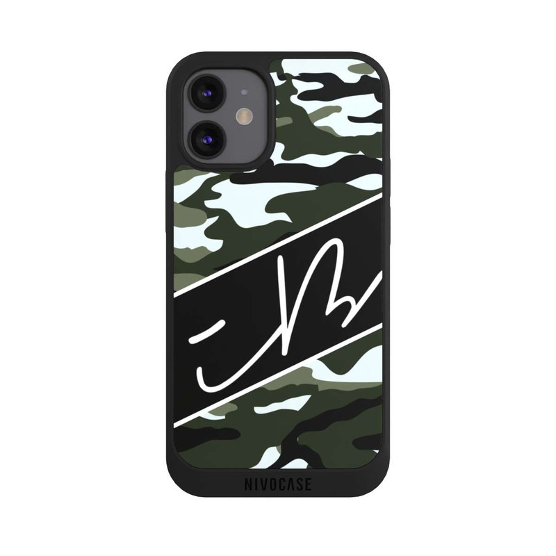 iPhone 12 mini NIVOpure Camo Grün iBlali