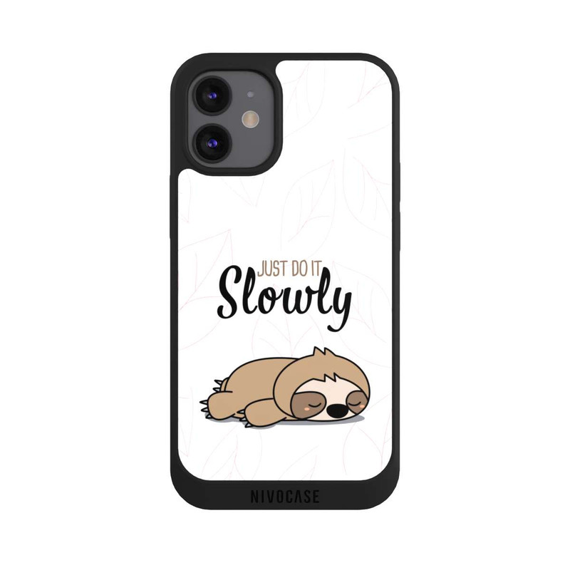 iPhone 12 mini NIVOpure Just Do It Slowly Sloth