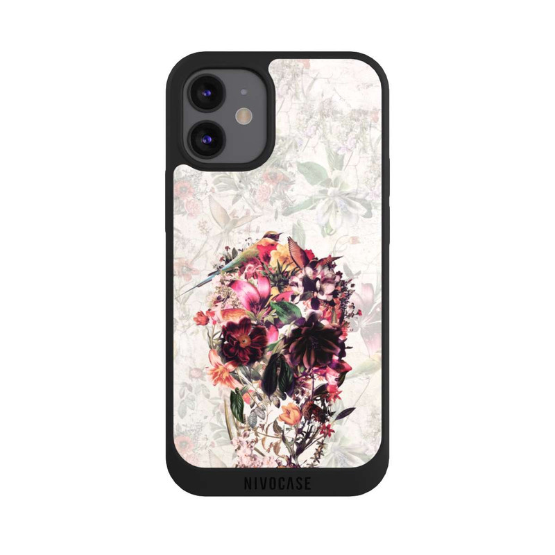 iPhone 12 mini NIVOpure Flower Vintage Skull