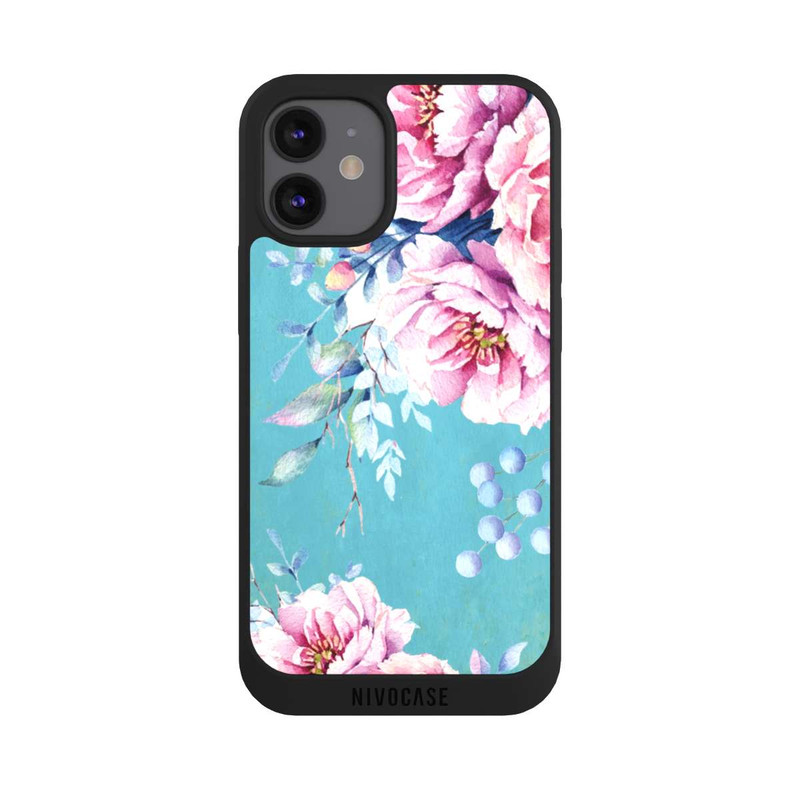 iPhone 12 mini NIVOpure Aquarell Blumen 2