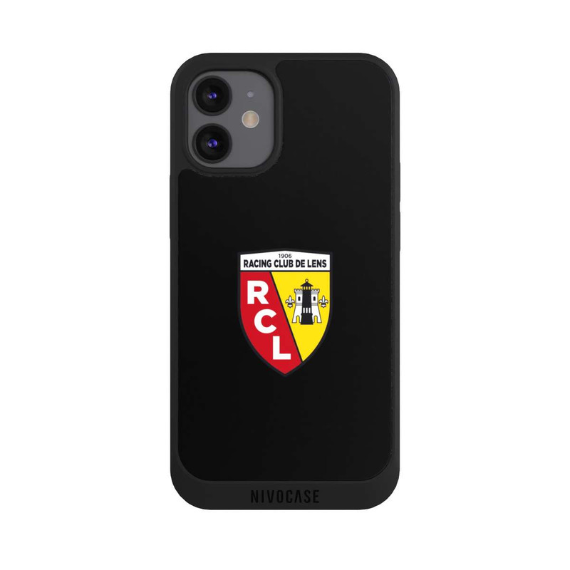iPhone 12 mini NIVOpure RC Lens Logo - Schwarz