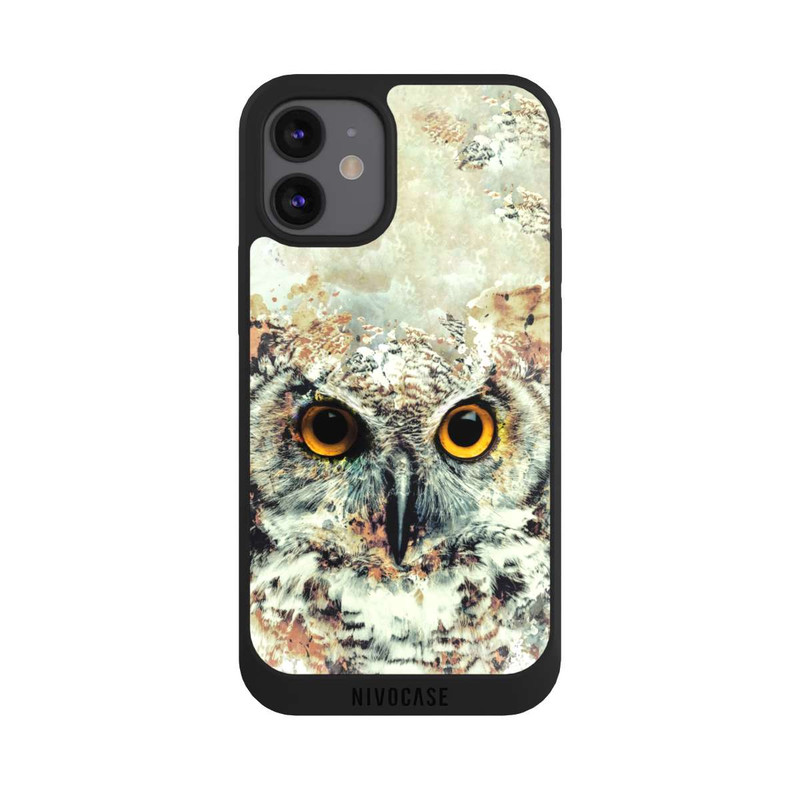 iPhone 12 mini NIVOpure Watercolor Owl