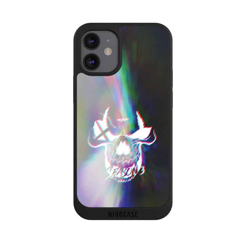 iPhone 12 mini NIVOpure Schädel Reflektion