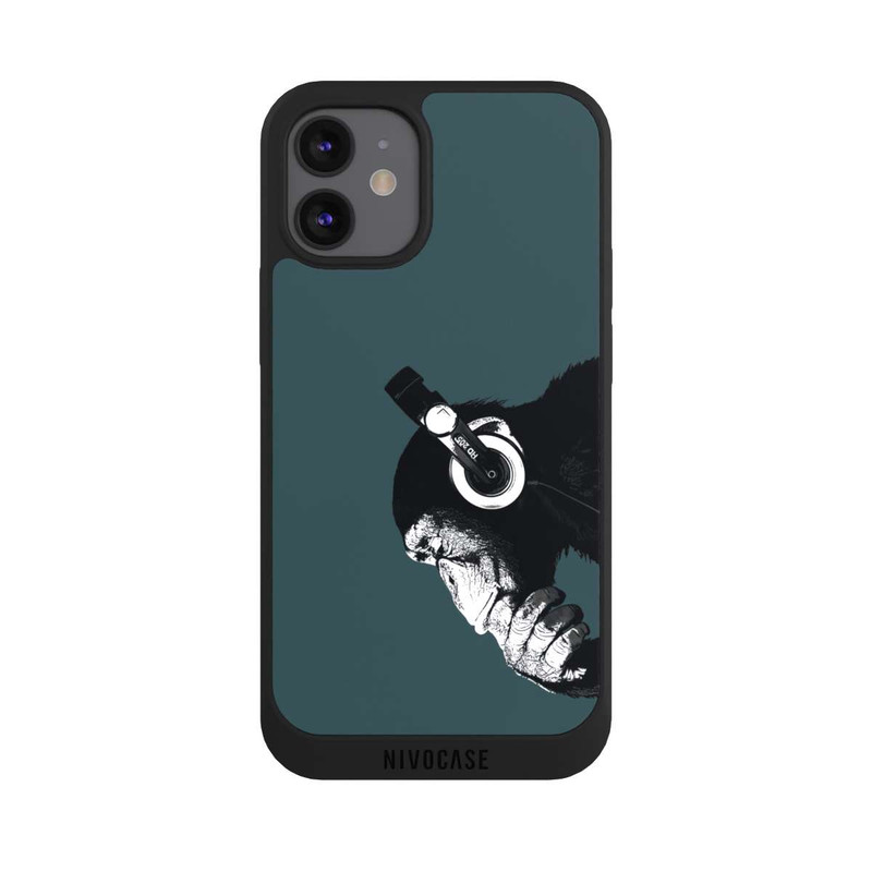 iPhone 12 mini NIVOpure Le singe savant bleu