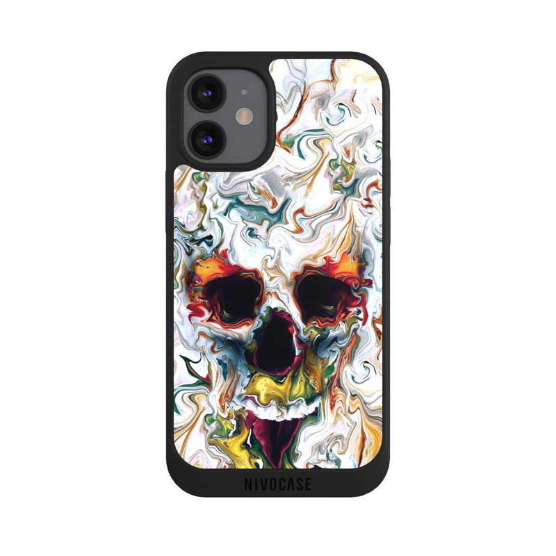 iPhone 12 mini NIVOpure abstrakter Schädel