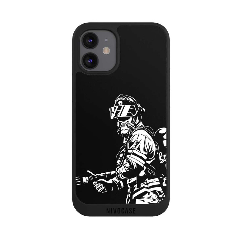 iPhone 12 mini NIVOpure Tapferer Feuerwehrmann