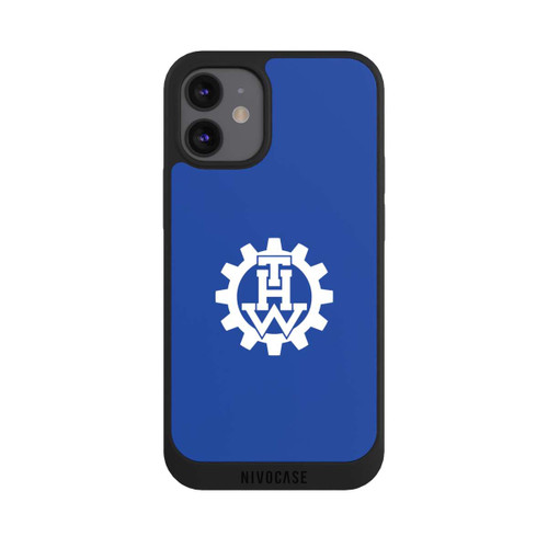 Apple iPhone 12 mini NIVOpure THW Logo Blau