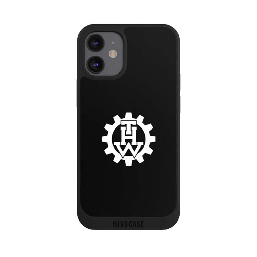Apple iPhone 12 mini NIVOpure THW Logo Schwarz
