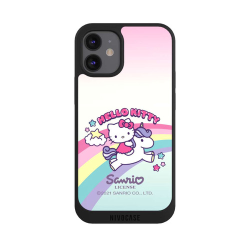 Apple iPhone 12 mini NIVOpure Hello Kitty Regenbogen 