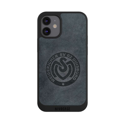 Apple iPhone 12 mini NIVOpure Leder und Beton MSV