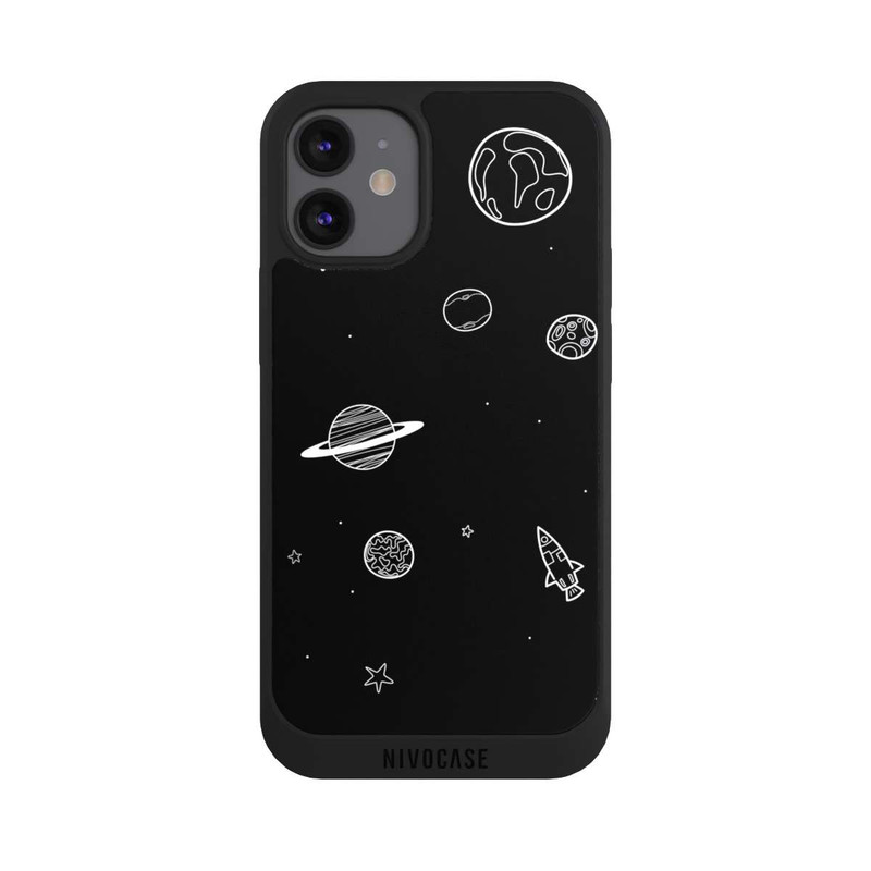 iPhone 12 mini NIVOpure Planet doodle