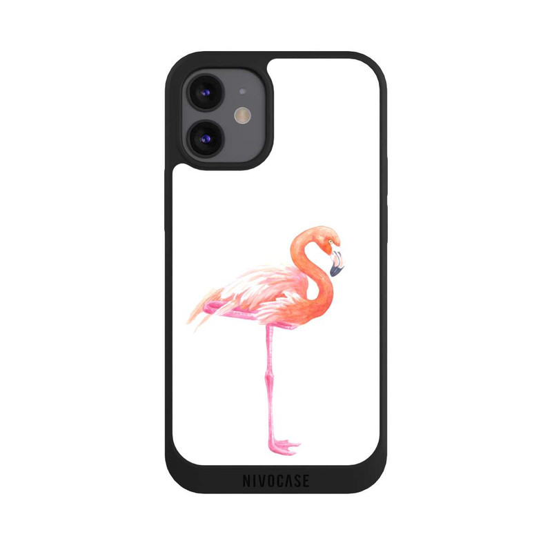 iPhone 12 mini NIVOpure Flamant rose 3