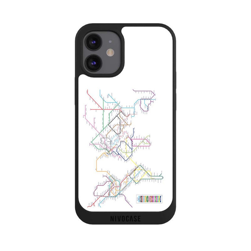 iPhone 12 mini NIVOpure World Metro Map