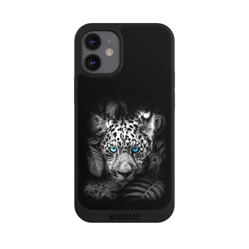 iPhone 12 mini NIVOpure Jaguar Schwarz Dschungel