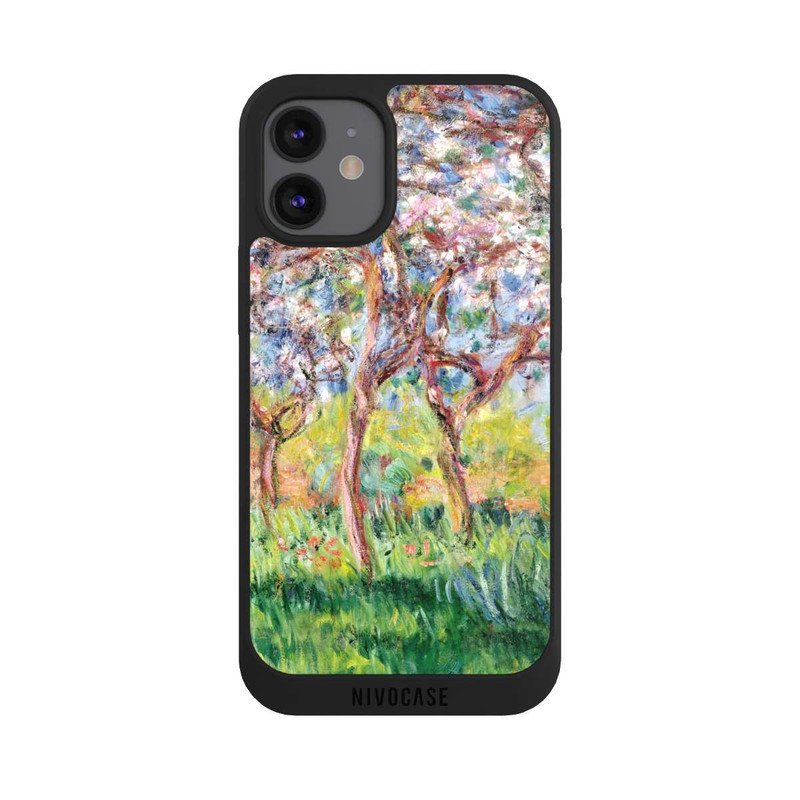 iPhone 12 mini NIVOpure Der Printemps in Giverny von Claude Monet