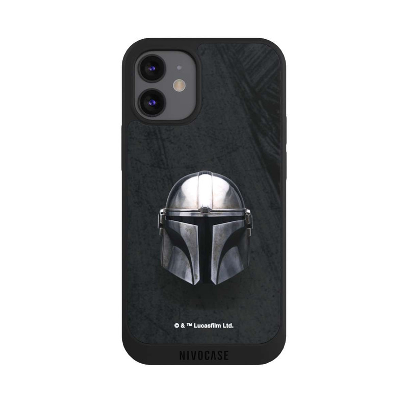 iPhone 12 mini NIVOpure Mandalorian Black Helmet