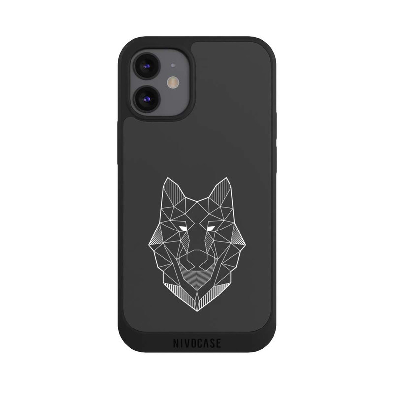 iPhone 12 mini NIVOpure Wolf Polygon