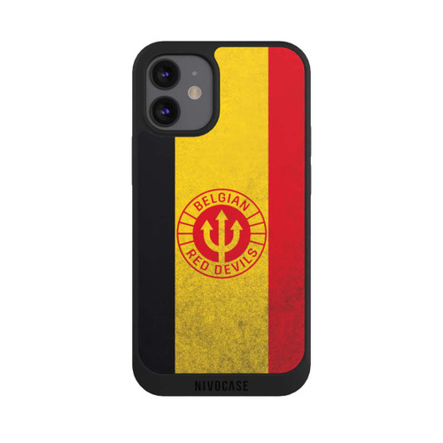 Apple iPhone 12 mini NIVOpure Belgische Rote Teufel Flagge