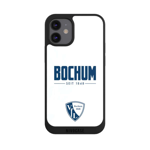 Apple iPhone 12 mini NIVOpure VfL Bochum Graues Muster