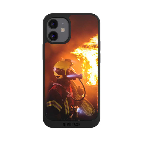 Apple iPhone 12 mini NIVOpure Firefighter Looking Up Explosion