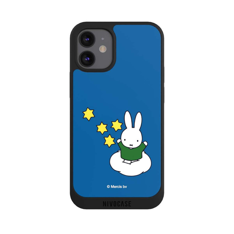 iPhone 12 mini NIVOpure Miffy Étoiles Bleu