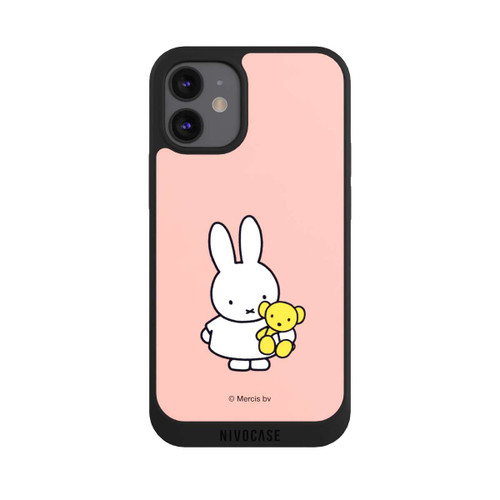 Apple iPhone 12 mini NIVOpure Miffy Teddy Pink