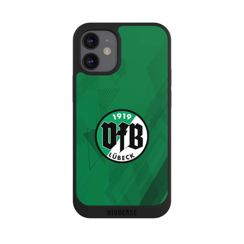 Apple iPhone 12 mini NIVOpure VfB Lübeck Grüne Grafikelemente
