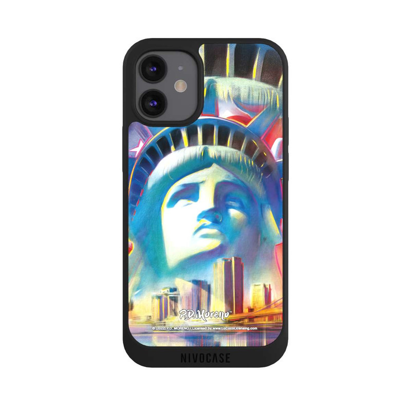 iPhone 12 mini NIVOpure New York Liberty Art By P.D. Moreno