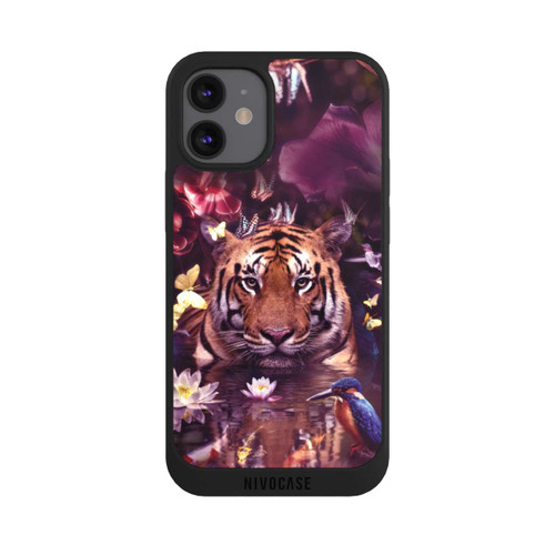 Apple iPhone 12 mini NIVOpure Tiger flower frame