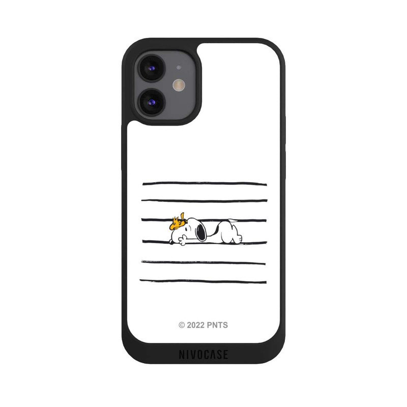 iPhone 12 mini NIVOpure Snoopy & Woodstock Lignes