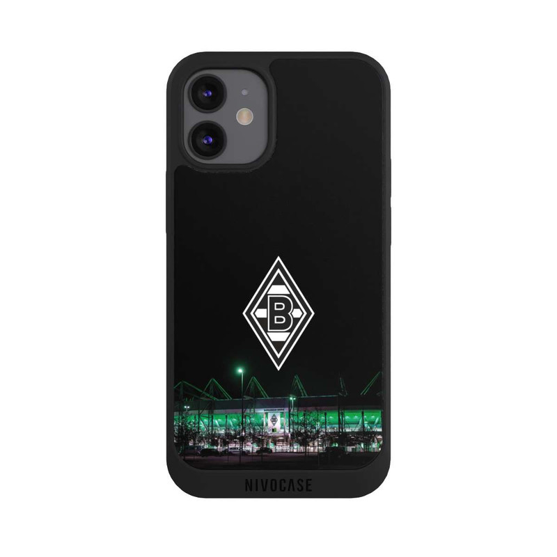 iPhone 12 mini NIVOpure Borussia-Park bei Nacht