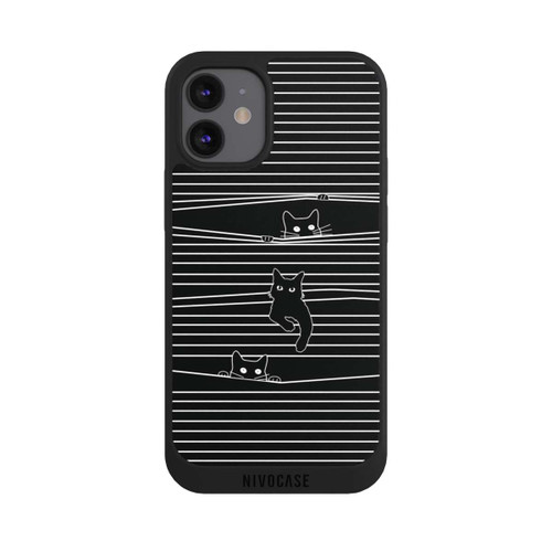 Apple iPhone 12 mini NIVOpure Cats Peeping