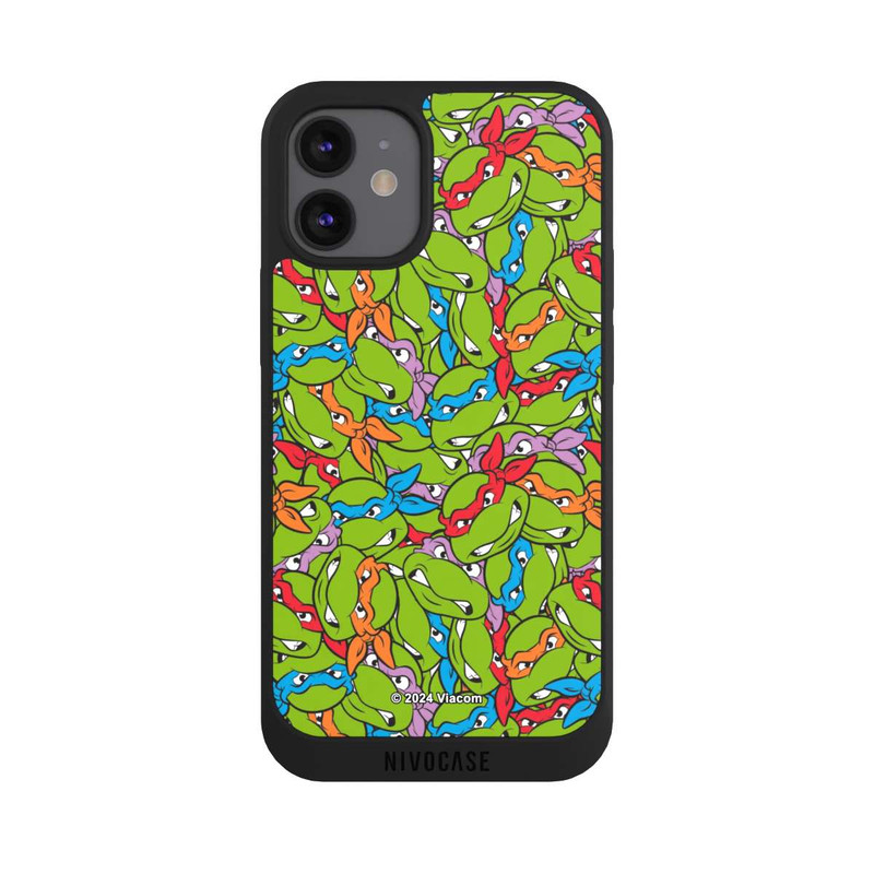 iPhone 12 mini NIVOpure TMNT Head Pattern