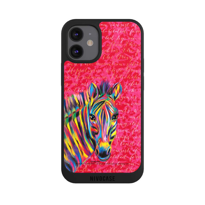 iPhone 12 mini NIVOpure Zebra bunt