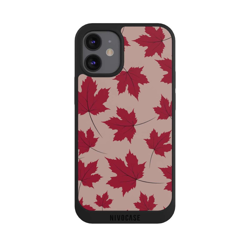 iPhone 12 mini NIVOpure Herbstzauber Rote Blätter