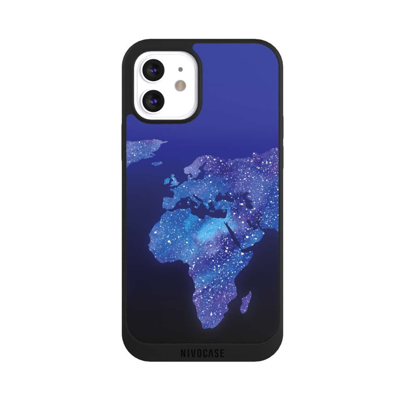 iPhone 12 NIVOpure Worldmap Cosmic