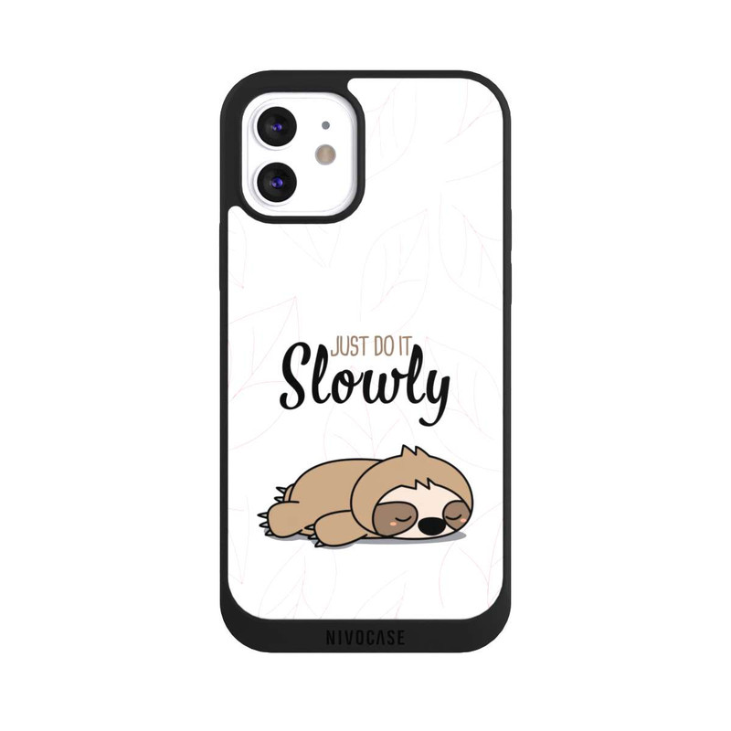 iPhone 12 NIVOpure Just Do It Slowly Sloth