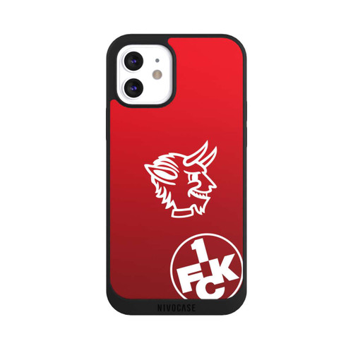 Apple iPhone 12 NIVOpure Teufelskopf FCK auf Rot
