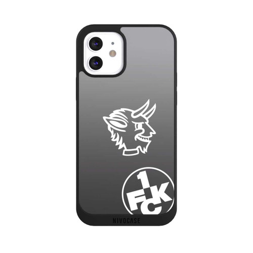 Apple iPhone 12 NIVOpure Teufelskopf FCK auf Schwarz