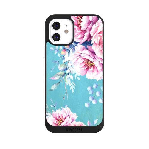 Apple iPhone 12 NIVOpure Aquarell Blumen 2